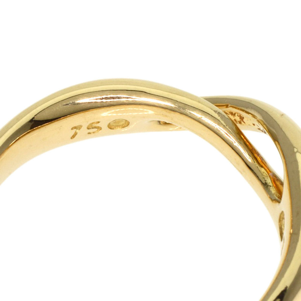 TIFFANY & CO. Infinity Ring 18K Yellow Gold Size 4.75 #49 - Picture 6 of 8